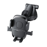 Acefast D57 Car Mount med sugekop til instrumentbrættet/forruden - sort