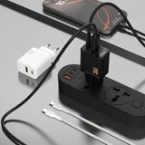 Dudao A27 Max 35W GaN Wall Charger - hvid