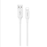Dudao L2sL USB-A - Lightning 6A Kabel 1,2 m - Hvid