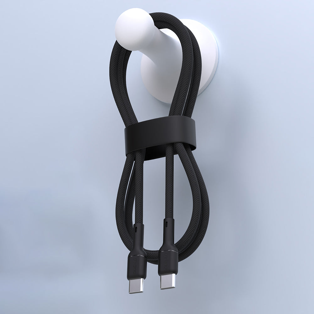 Dudao L9C 65W USB-C - USB-C 1m Kabel - sort
