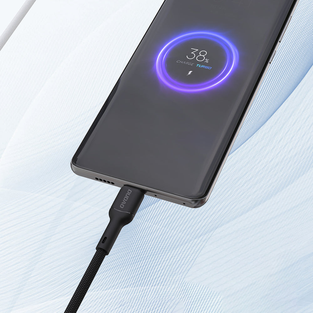 Dudao L9T 5A USB-A - USB-C Kabel 1m - sort