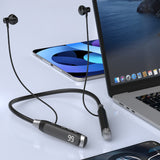 Dudao U5 Max Bluetooth Halsbånd Trådløse hovedtelefoner - sort