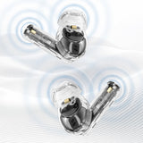 Dudao U21 TWS ANC ENC Bluetooth trådløse hovedtelefoner - sort