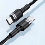 Baseus Cafule 100W PD2.0 USB-C - USB-C Kabel 2m - Grå-Sort