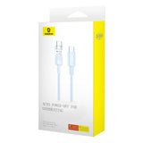 Baseus Explorer 100W USB-C - USB-C Cable with Intelligent Temperature Sensor 1m - Blue