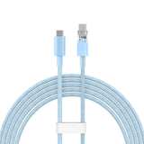 Baseus Explorer 100W USB-C - USB-C-kabel med intelligent temperatur sensor 2m - Blå