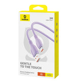 Baseus Pudding 100W USB-A - USB-C Kabel 2m - Purple
