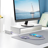 Baseus Pudding 100W USB-A - USB-C Kabel 2m - Purple
