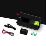 Green Cell INV03DE strømadapter og vekselret Auto/indendørs 500 W Sort