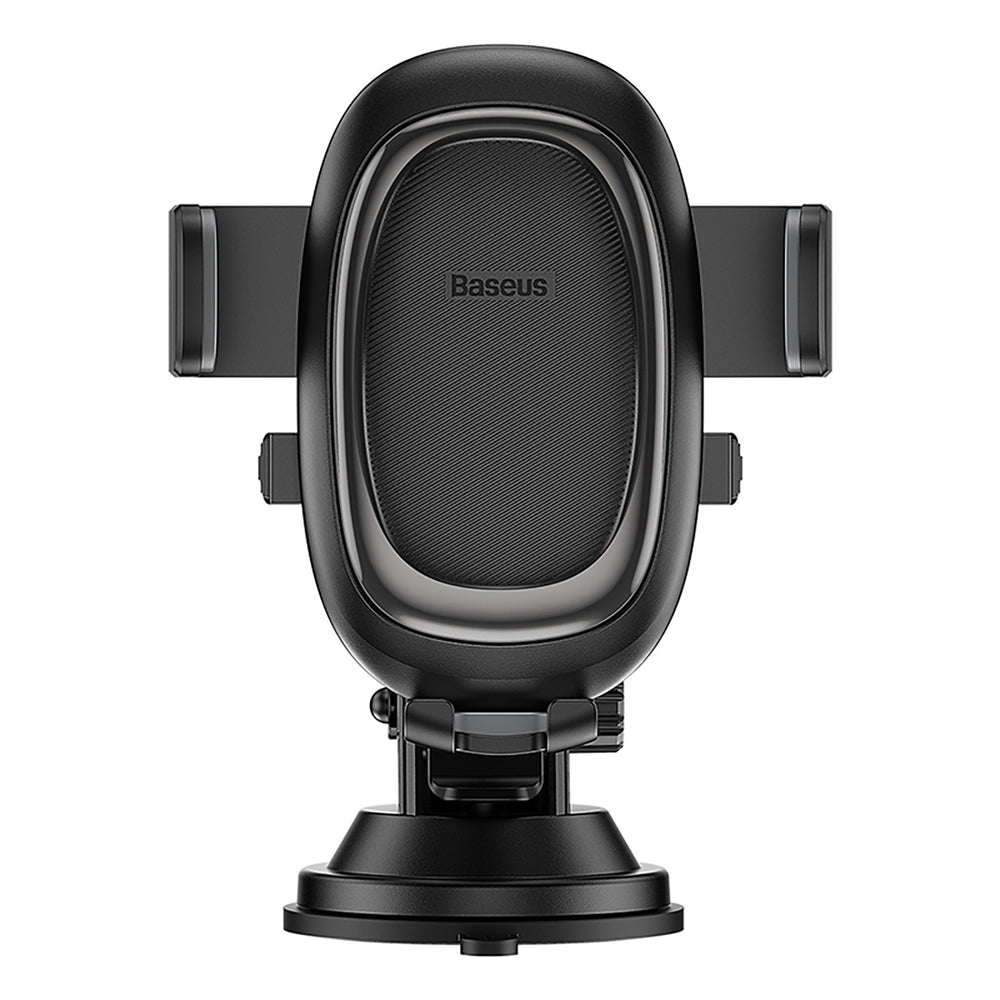 Baseus UltraControl Pro Clamp-on Car Holder med sugekop/krog til luftventilation - sort