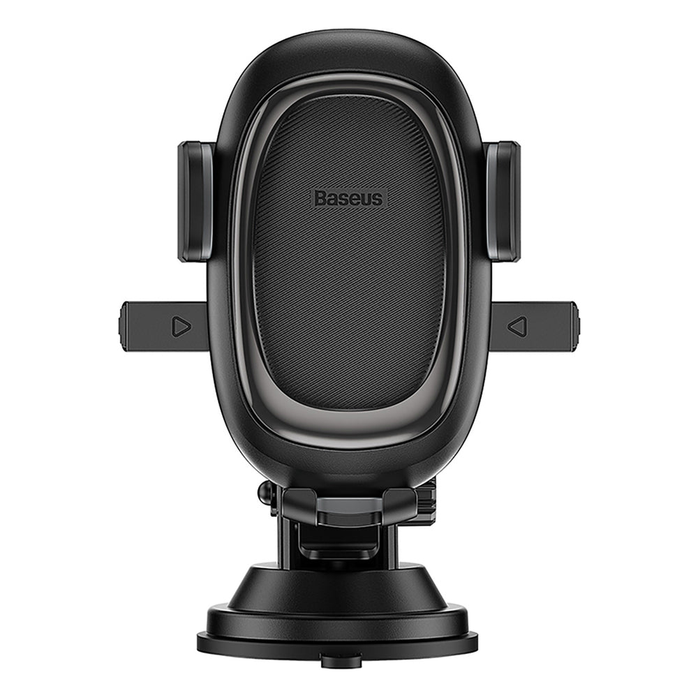 Baseus UltraControl Pro Clamp-on Car Holder med sugekop/krog til luftventilation - sort