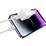 Baseus GaN5 30W USB-C Mini Wall Charger - hvid