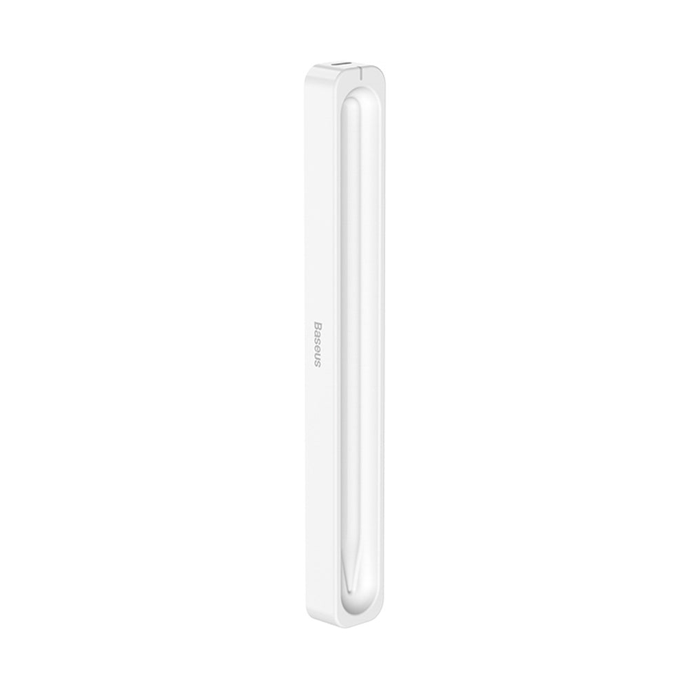 Baseus Smooth Writing Stylus Charging Case med Baseus Simple USB-C 3A Kabel 30 cm - Hvid