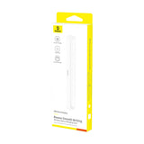 Baseus Smooth Writing Stylus Charging Case med Baseus Simple USB-C 3A Kabel 30 cm - Hvid