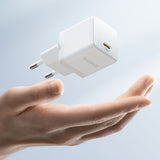 Baseus Palm 20W USB-C Wall Charger - hvid