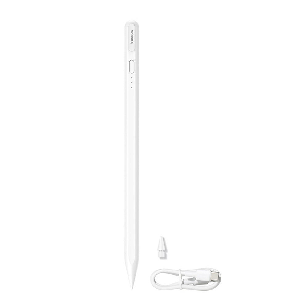 Baseus Smooth Writing 3 Active Stylus, Wired Rechargeable Stylus (Writing Angle Detection Version) - hvid