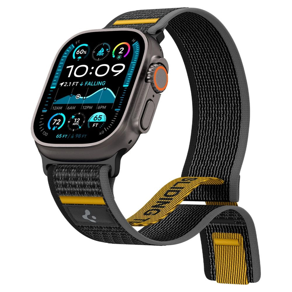 Spigen Athlex Air Strap til Apple Watch 44 / 45 / 46 / 49 mm - sort