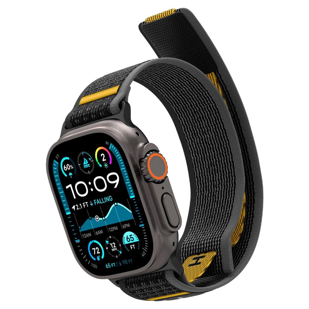 Spigen Athlex Air Strap til Apple Watch 44 / 45 / 46 / 49 mm - sort