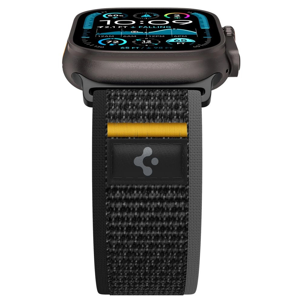 Spigen Athlex Air Strap til Apple Watch 44 / 45 / 46 / 49 mm - sort