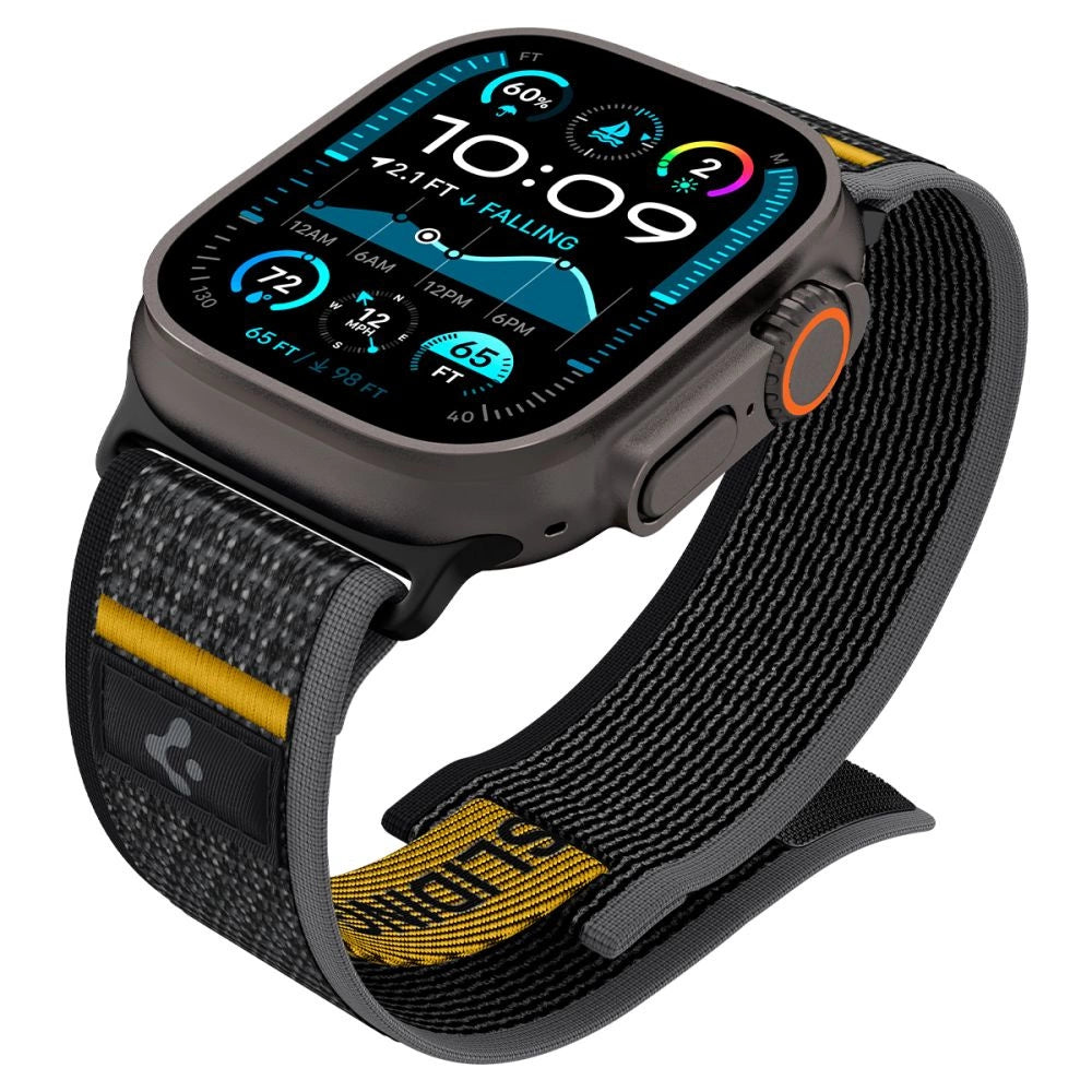 Spigen Athlex Air Strap til Apple Watch 44 / 45 / 46 / 49 mm - sort