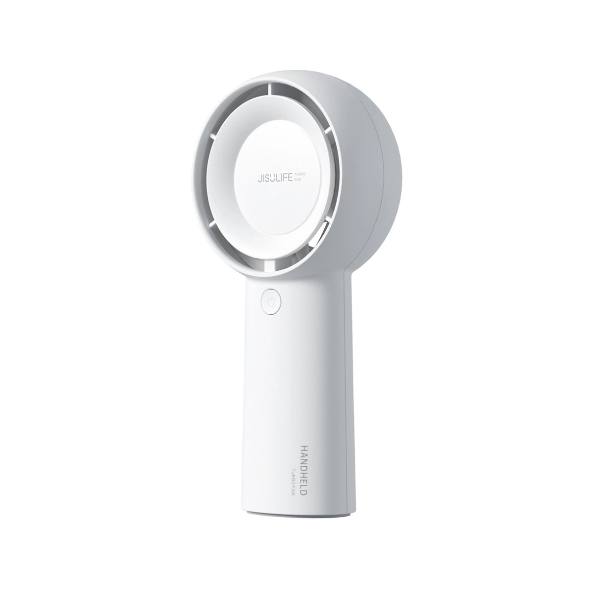 Jisulife håndholdt ventilator Life5 Plus 4000mAh bærbar mini blæser USB-ventilator - hvid