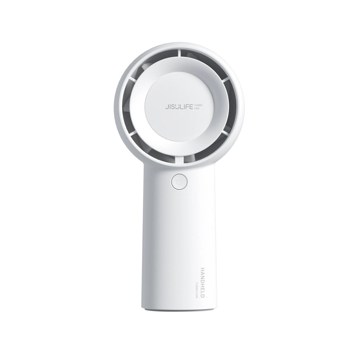 Jisulife håndholdt ventilator Life5 Plus 4000mAh bærbar mini blæser USB-ventilator - hvid