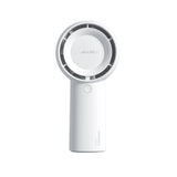 Jisulife håndholdt ventilator Life5 Plus 4000mAh bærbar mini blæser USB-ventilator - hvid
