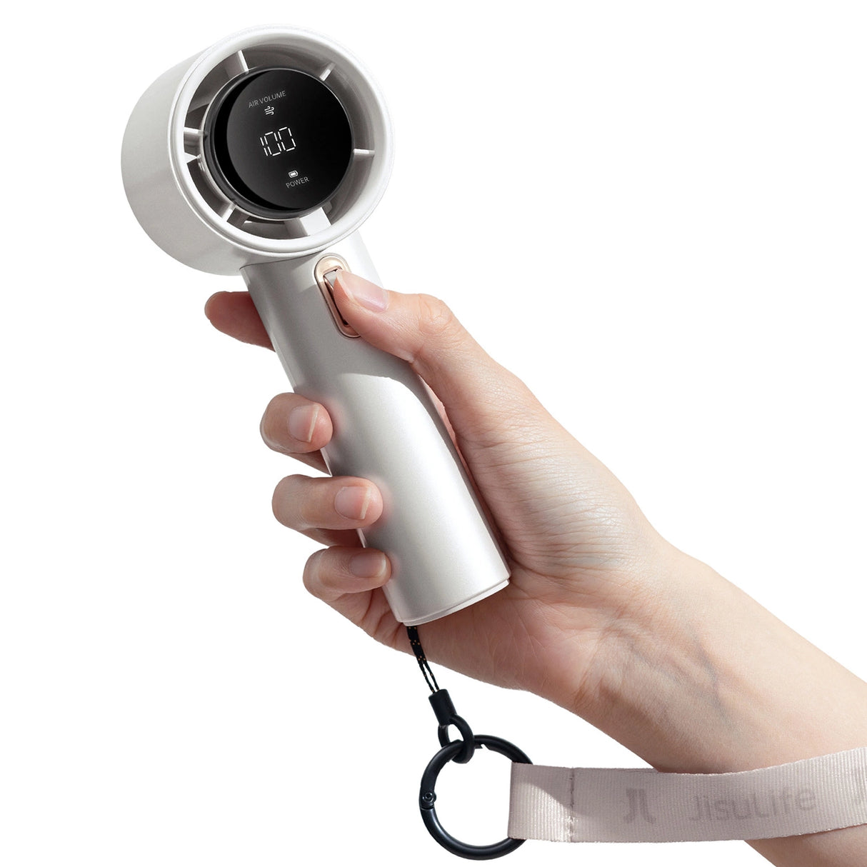 Jisulife Handheld Fan Pro1 FA53 (ABS) Mini Blower Portable USB Fan - hvid