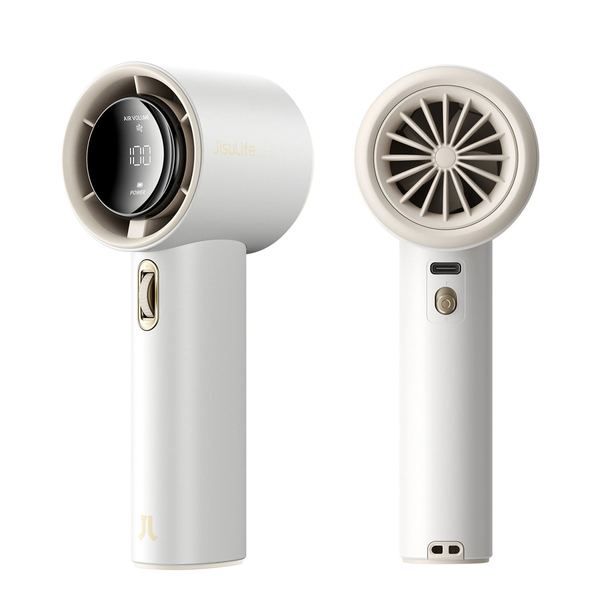 Jisulife Handheld Fan Pro1 FA53 (ABS) Mini Blower Portable USB Fan - hvid