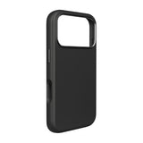 Pure Icon Mag Pro Liquid Silicone Case til iPhone 17 Pro Max, MagSafe Kompatibel, med Kamerabeskyttelse og Aluminiumknapper - sort
