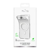 Puro 0.3 MAG Ultra-Slim TPU Case Kompatibel med MagSafe til iPhone 17 Air - Transparent