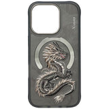 Nimmy Dragon MagSafe Case til iPhone 16 Pro Max - Grå