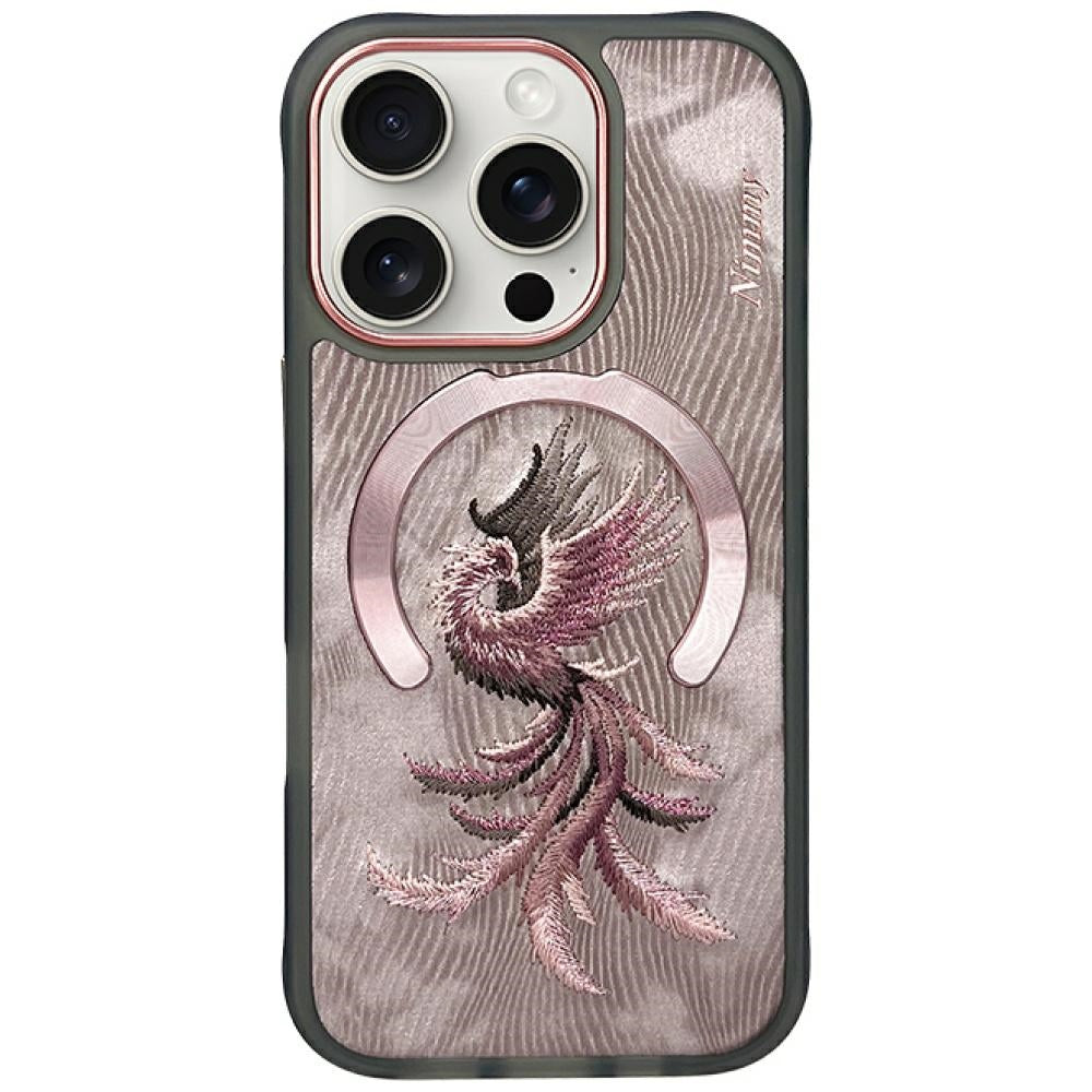 Nimmy Magnetic Fantasy Animal MagSafe Case til iPhone 16 Pro - Rose Gold