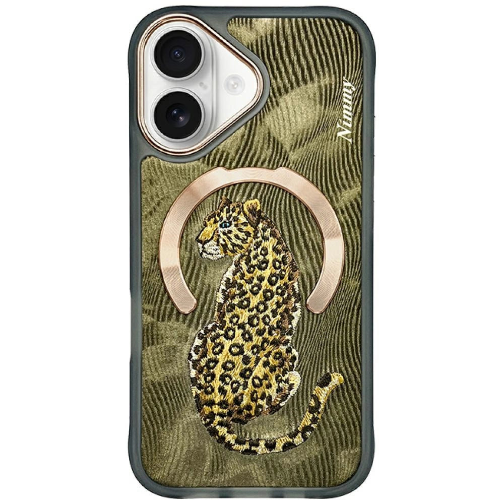 Nimmy Magnetic Fantasy Animal MagSafe Case til iPhone 16 - Guld