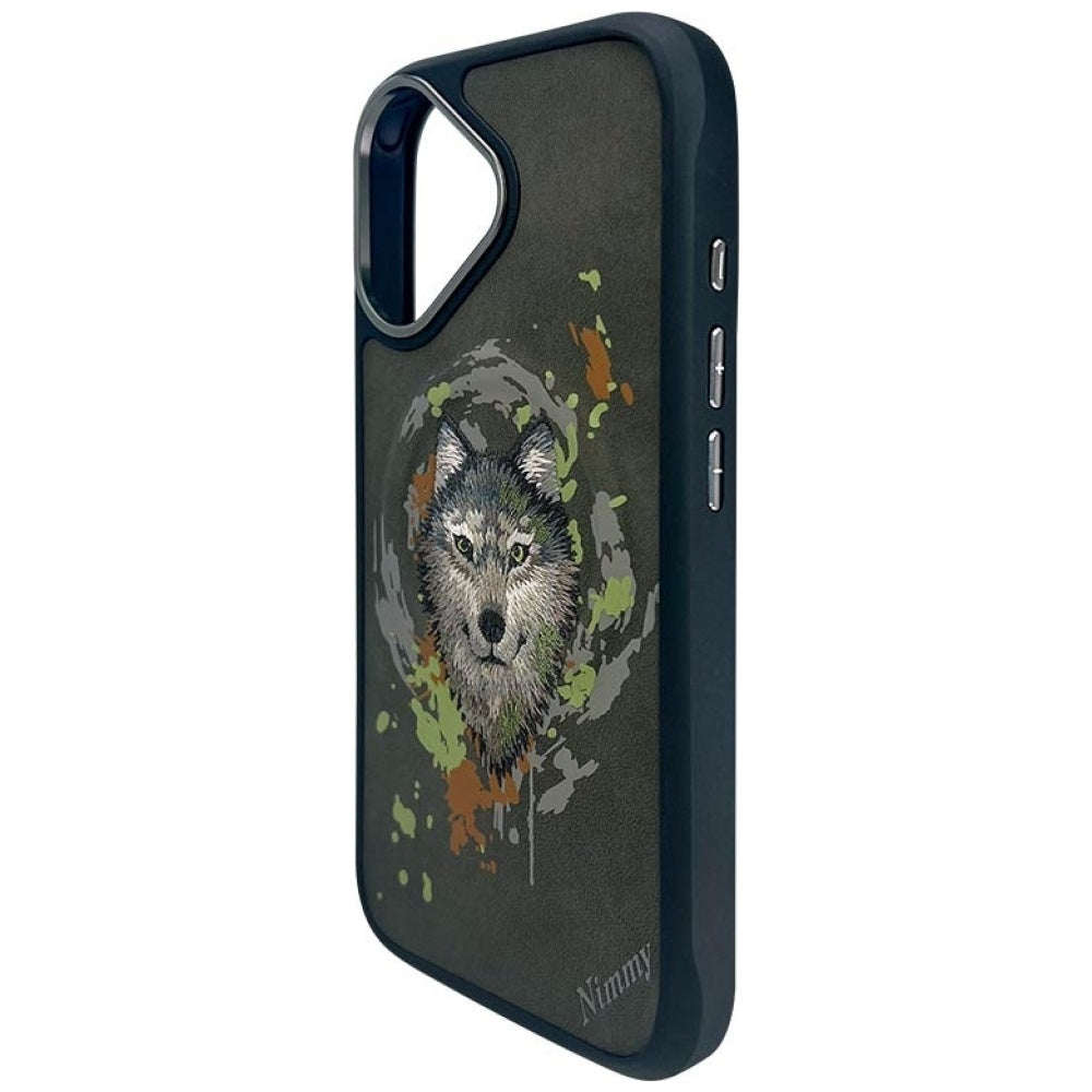Nimmy Wilk MagSafe case for iPhone 16 - dark gray