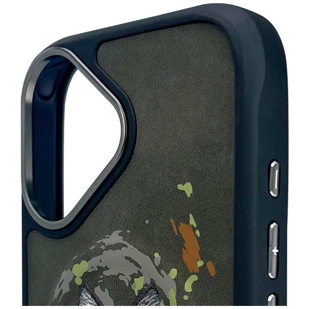 Nimmy Wilk MagSafe case for iPhone 16 - dark gray