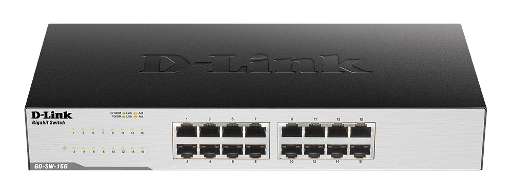D-LINK 16-Port Gigabit Easy Desktop Switch