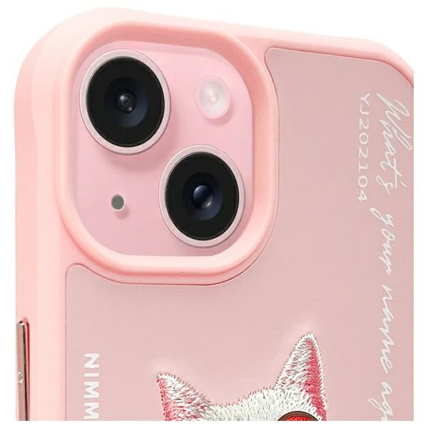 Nimmy Briller Cool Cat iPhone 15 Case - Pink