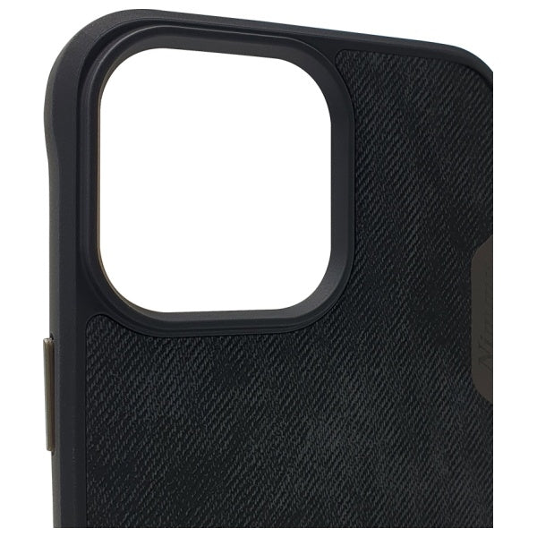 Nimmy Big Eyed Pet 2.0 Panda fodtøj til iPhone 15 Pro - sort