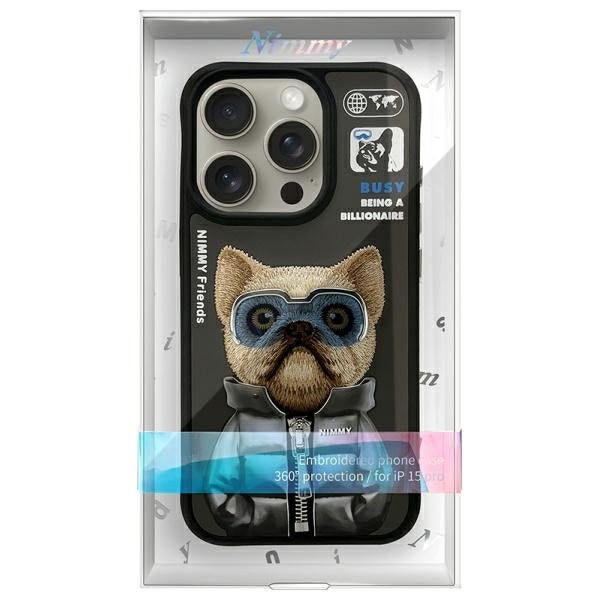 Nimmy Cool&Cute 2.0 Case til iPhone 15 Pro - sort