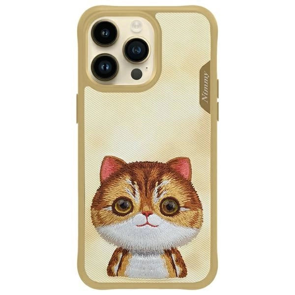 Nimmy Big Eyed Pet 2.0 Cat Case til iPhone 15 Pro Max - Grøn