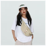 Nimmy Crossbody Briller Cool Dog Skuldertaske - Grøn