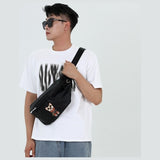 Nimmy Crossbody Briller Cool Dog Skuldertaske - Grøn
