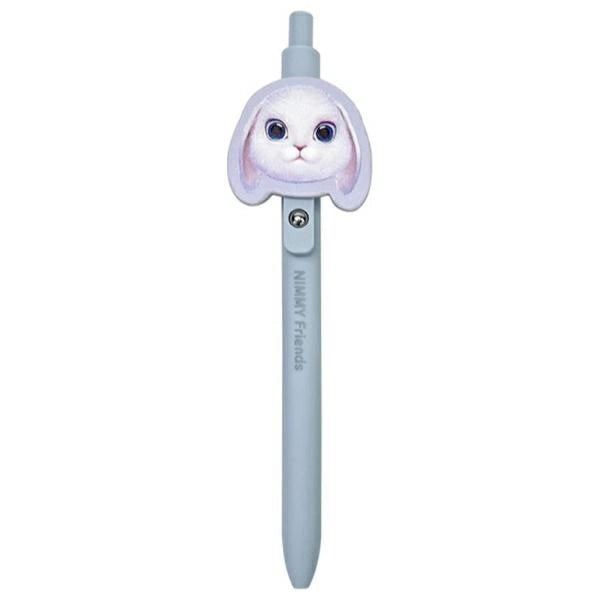 Nimmy Big Eyed Pet 2.0 Rabbit 2-i-1 Notebook + Pen Set - Purple