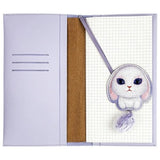 Nimmy Big Eyed Pet 2.0 Rabbit 2-i-1 Notebook + Pen Set - Purple