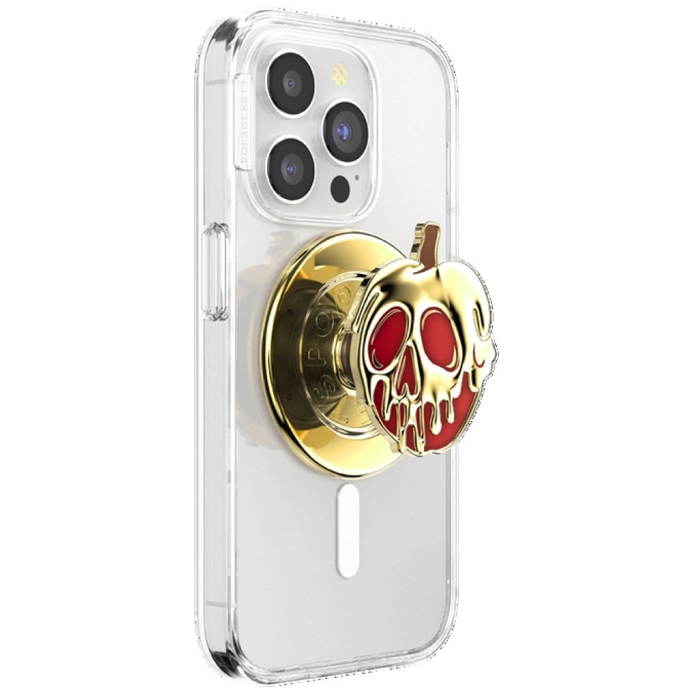 Popsockets Round Disney Enamel Poison Apple MagSafe Holder og Telefon Stand
