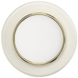 Popsockets Runde Luxe Coconut Creme Emalje MagSafe Holder og Telefon Stand