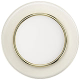 Popsockets Runde Luxe Coconut Creme Emalje MagSafe Holder og Telefon Stand