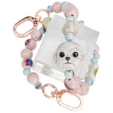 Nimmy New Big Eye Cute Pets 2.0 Taske Charm - Pink