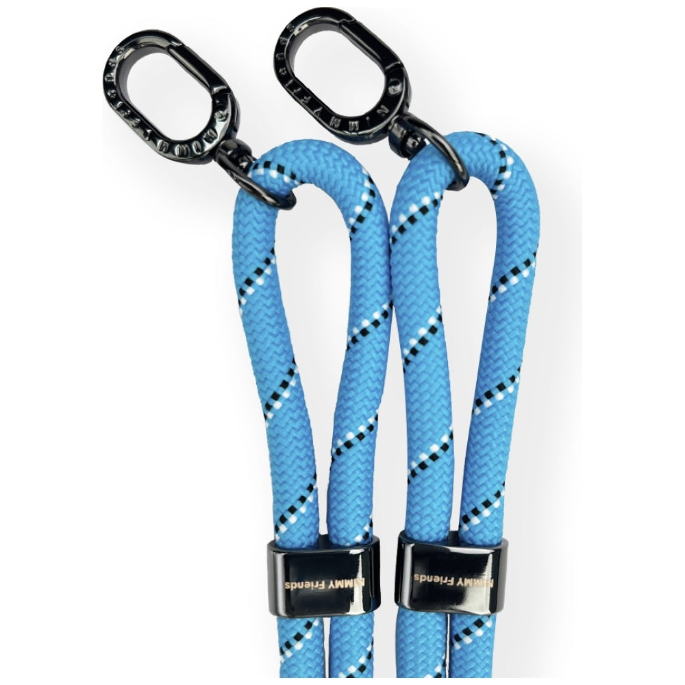 Nimmy Cool&Cute 2.0 crossbody + håndrem sæt - blå og sort